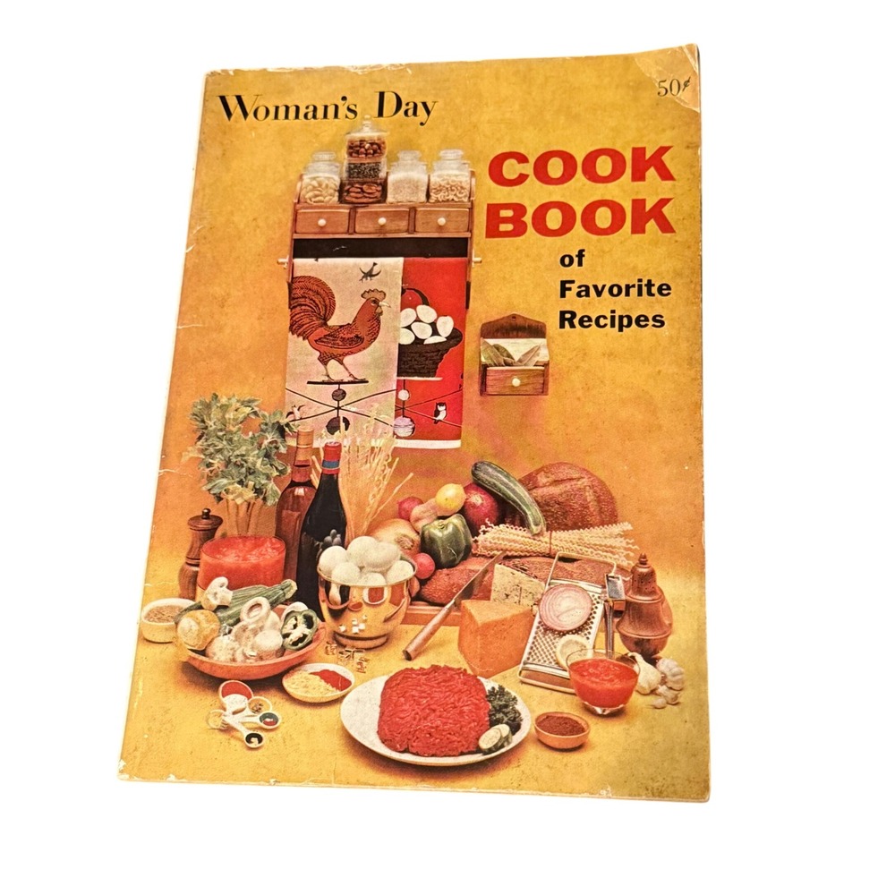 Woman's Day Cook Book of Favorite Recipes 1958 Vintage Cookbook‎ Recipes